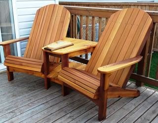 Adirondack chairs
